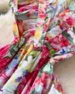 France Elegant Vintage Palace Evening Dress - Image 5