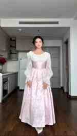 Silk & Soft Georgette Western Gown - W14 - Image 2