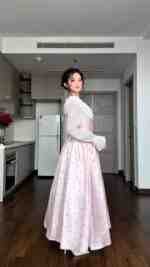 Silk & Soft Georgette Western Gown - W14 - Image 4