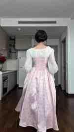 Silk & Soft Georgette Western Gown - W14 - Image 5